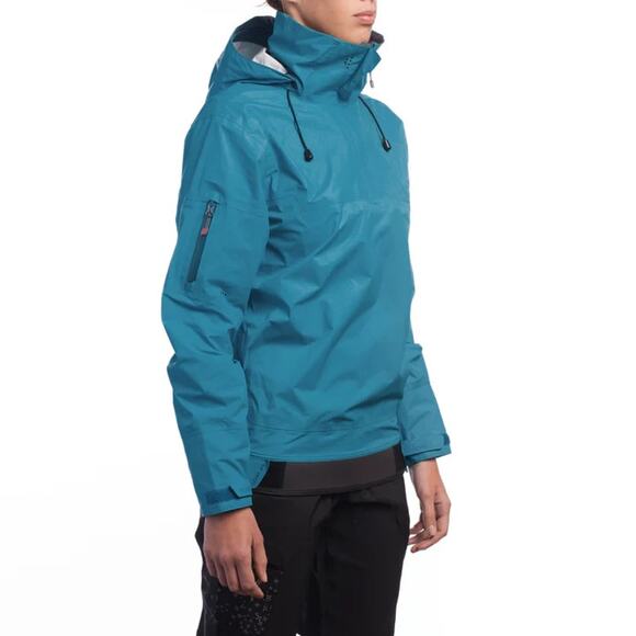 Level Six Ellesmere Splash Top Womens M Turquoise Hooded Paddling Kayaking Boat - Picture 2 of 12